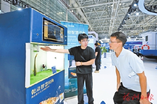 海装展上　打开智能养殖新方式